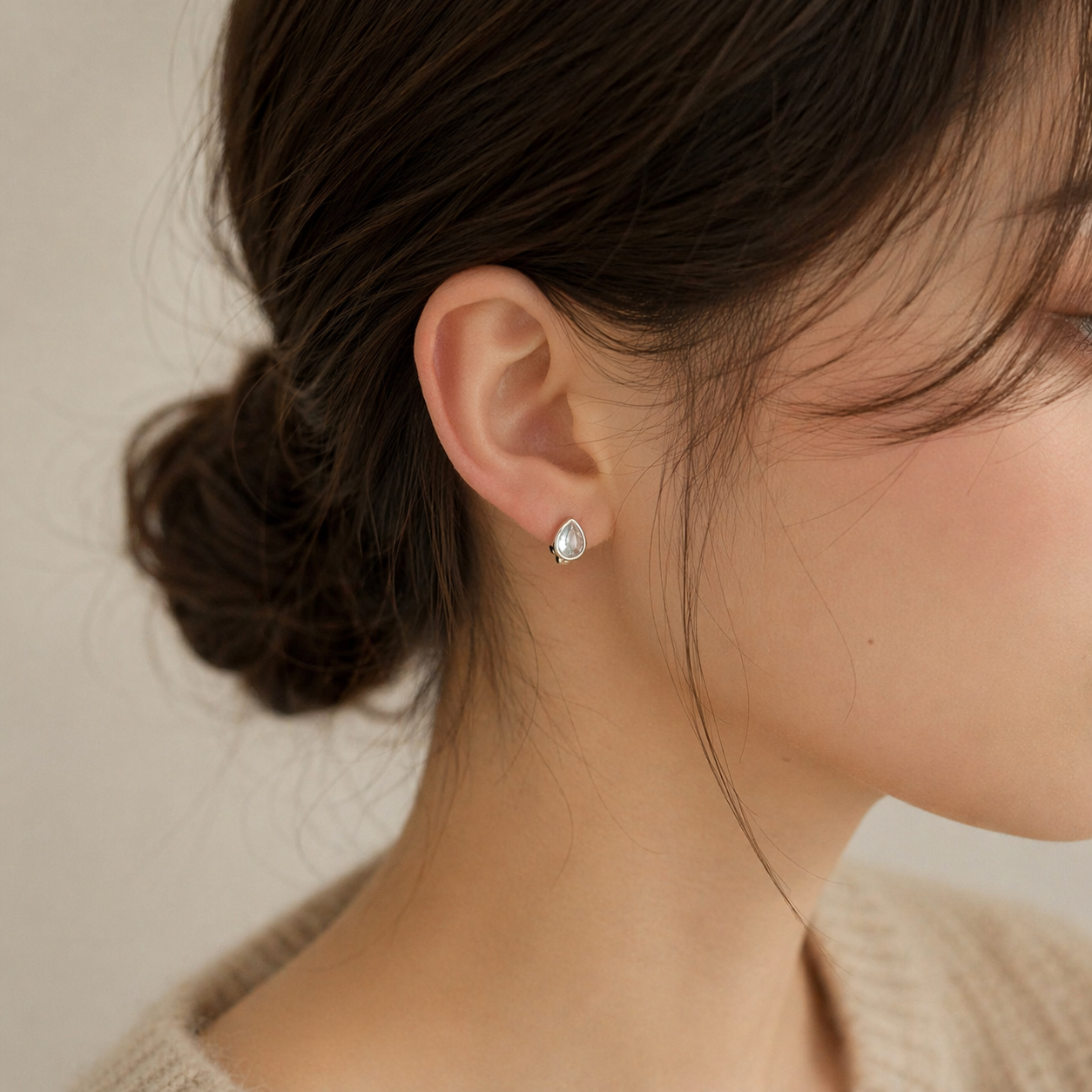 Crystal Dew Drop Earrings
